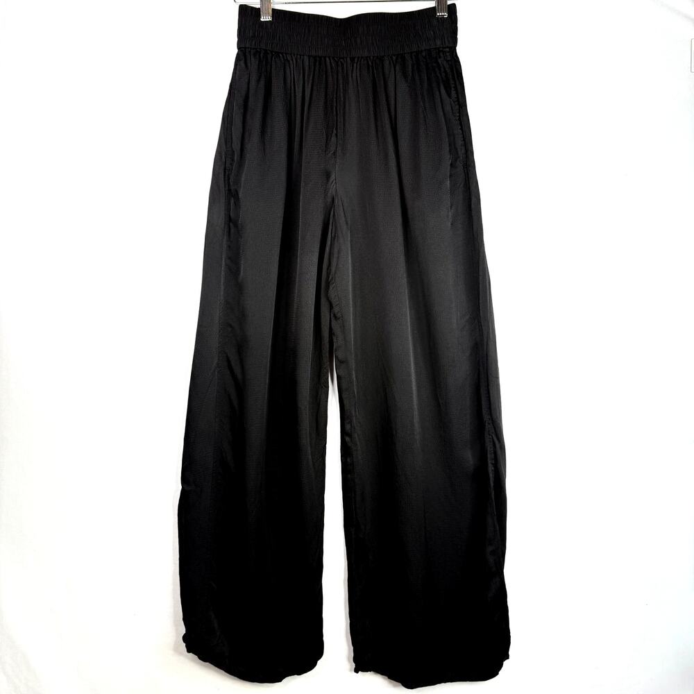 Everlane The Satin Pull On Pant Black Small